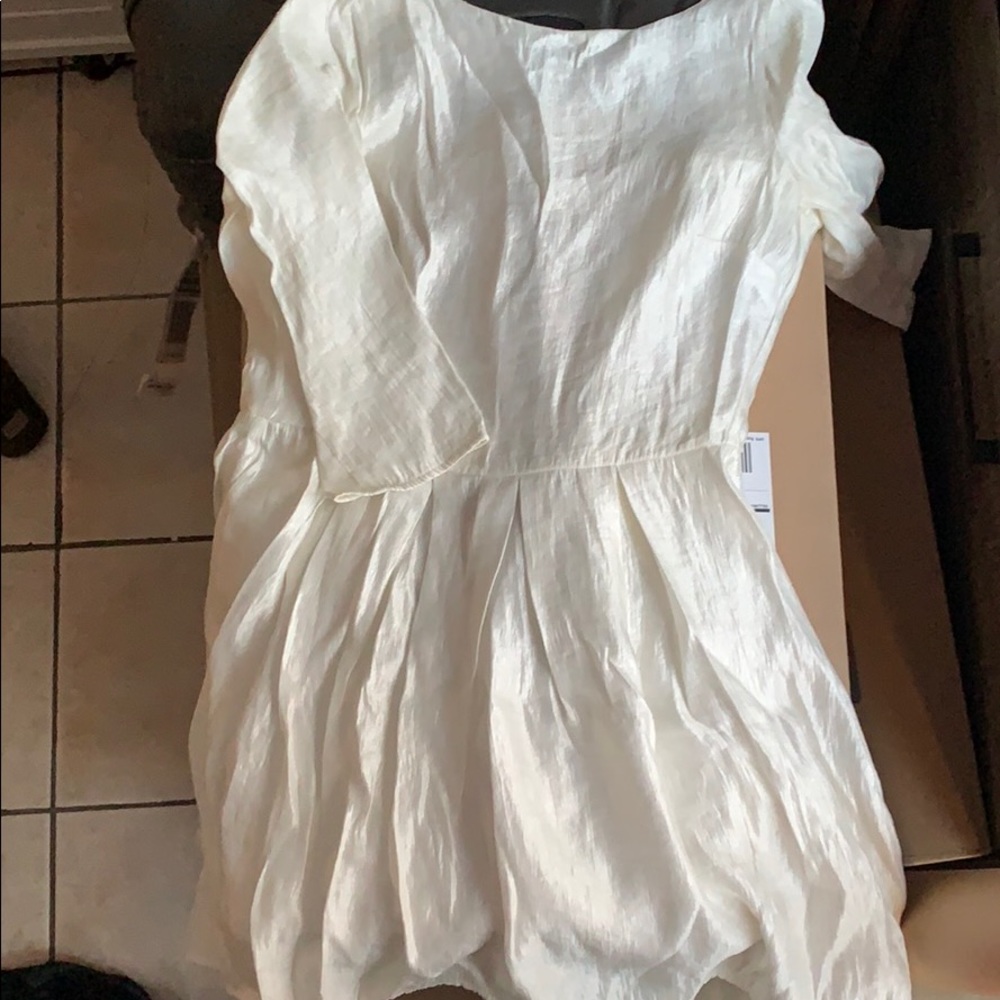 White dress - topshop